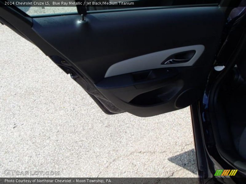 Blue Ray Metallic / Jet Black/Medium Titanium 2014 Chevrolet Cruze LS