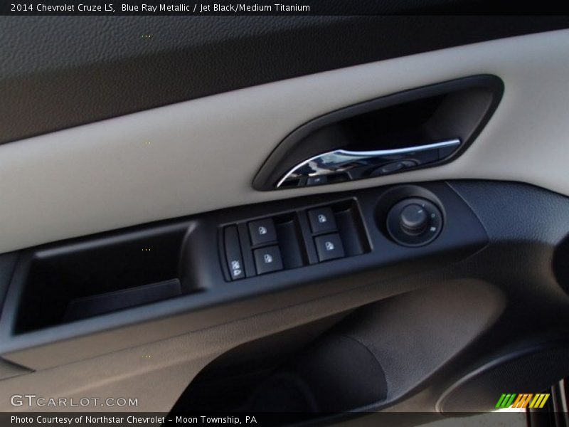 Blue Ray Metallic / Jet Black/Medium Titanium 2014 Chevrolet Cruze LS