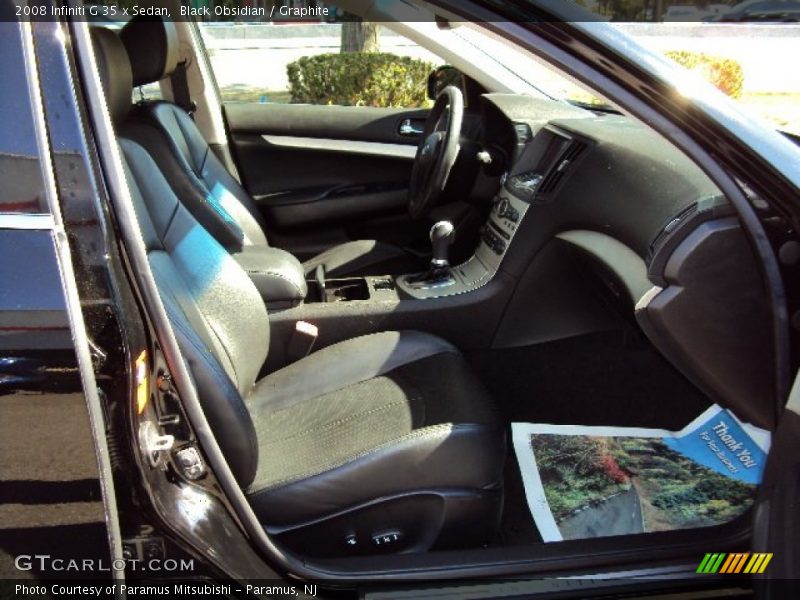 Black Obsidian / Graphite 2008 Infiniti G 35 x Sedan