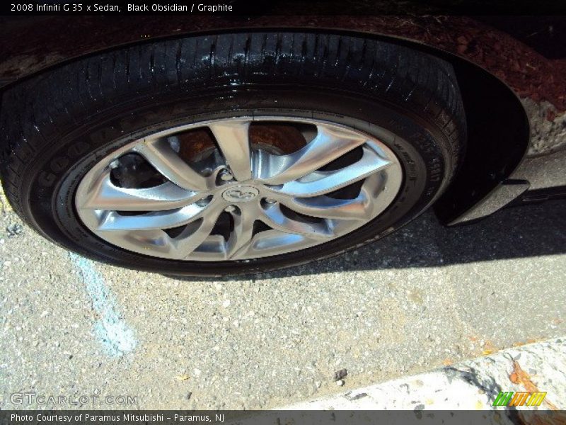 Black Obsidian / Graphite 2008 Infiniti G 35 x Sedan