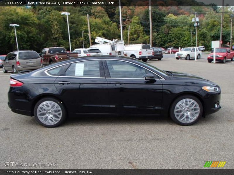  2014 Fusion Titanium AWD Tuxedo Black