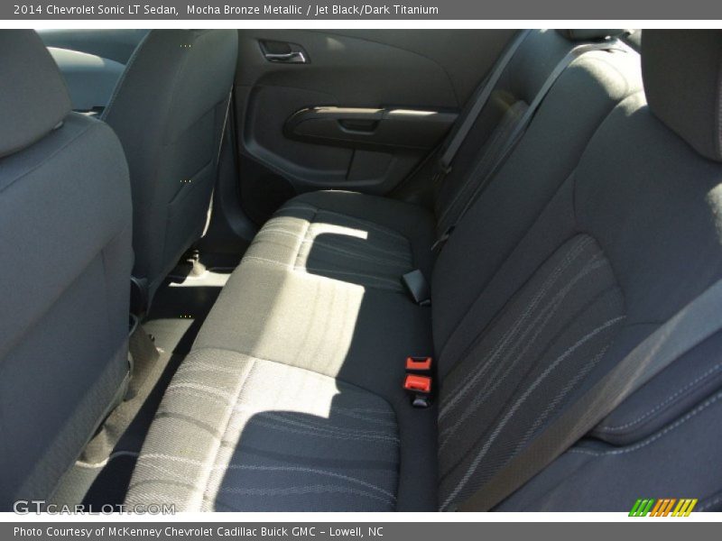 Mocha Bronze Metallic / Jet Black/Dark Titanium 2014 Chevrolet Sonic LT Sedan