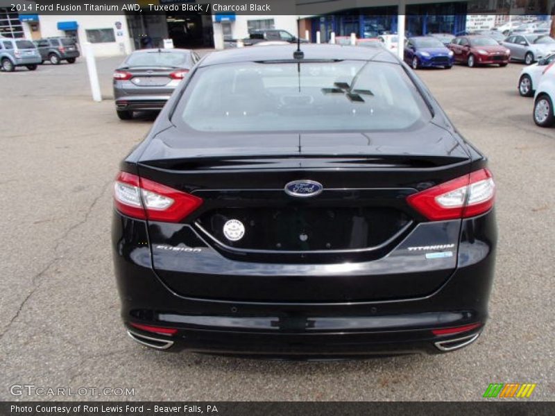 Tuxedo Black / Charcoal Black 2014 Ford Fusion Titanium AWD