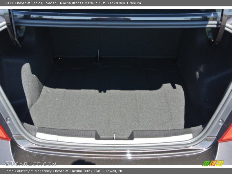 Mocha Bronze Metallic / Jet Black/Dark Titanium 2014 Chevrolet Sonic LT Sedan