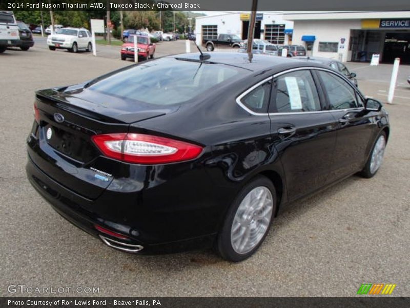 Tuxedo Black / Charcoal Black 2014 Ford Fusion Titanium AWD