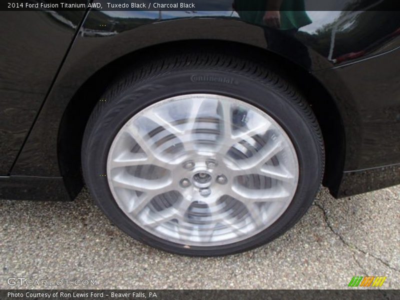  2014 Fusion Titanium AWD Wheel