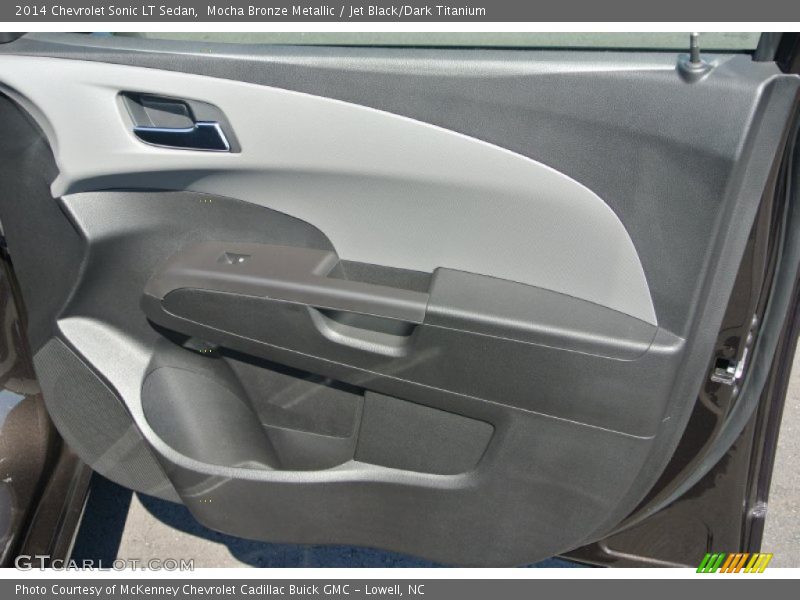 Mocha Bronze Metallic / Jet Black/Dark Titanium 2014 Chevrolet Sonic LT Sedan