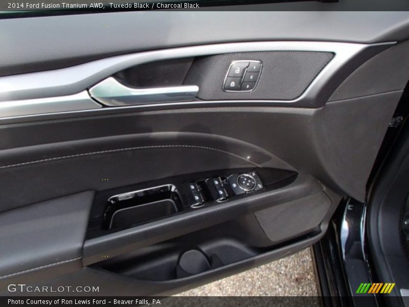 Tuxedo Black / Charcoal Black 2014 Ford Fusion Titanium AWD