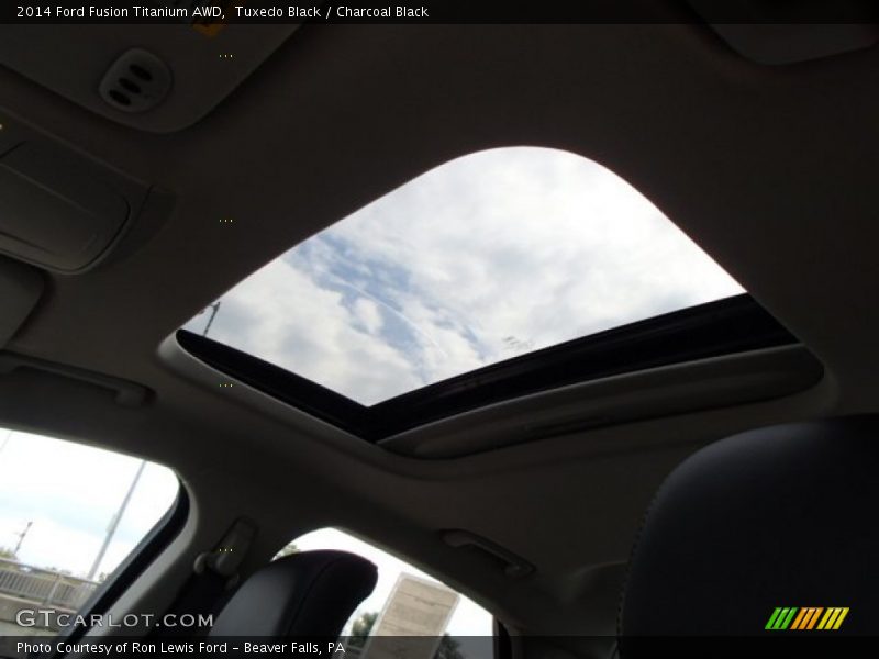 Tuxedo Black / Charcoal Black 2014 Ford Fusion Titanium AWD