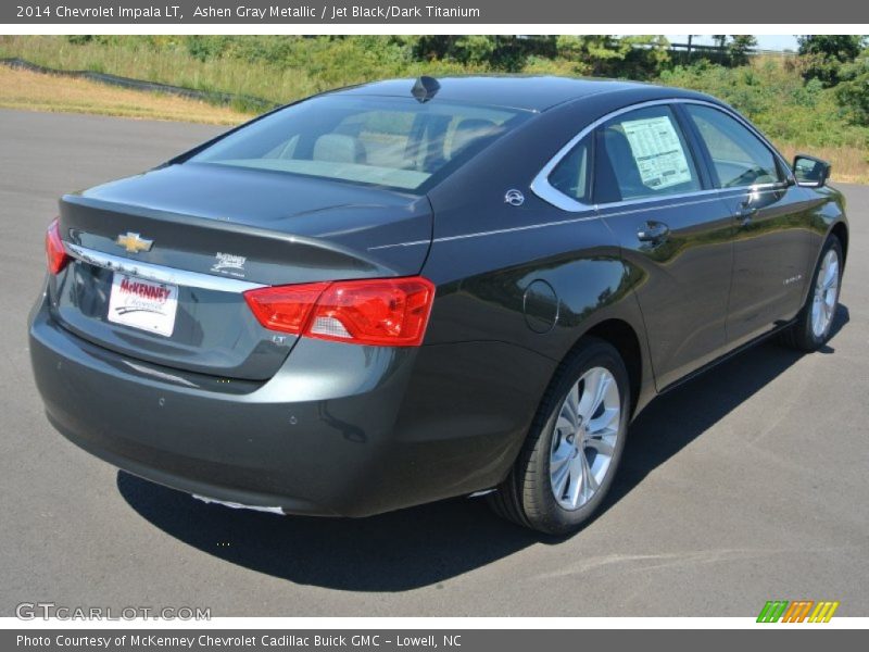 Ashen Gray Metallic / Jet Black/Dark Titanium 2014 Chevrolet Impala LT