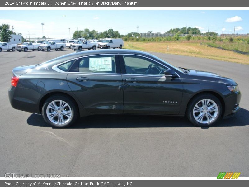 Ashen Gray Metallic / Jet Black/Dark Titanium 2014 Chevrolet Impala LT