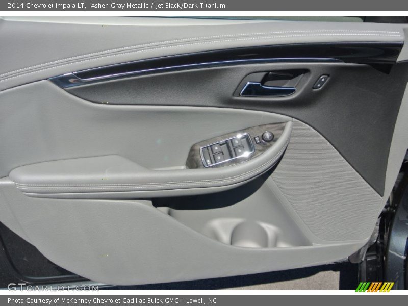 Ashen Gray Metallic / Jet Black/Dark Titanium 2014 Chevrolet Impala LT