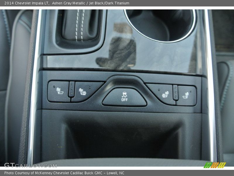 Ashen Gray Metallic / Jet Black/Dark Titanium 2014 Chevrolet Impala LT