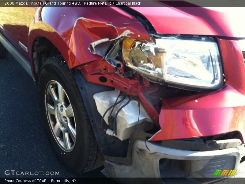 Redfire Metallic / Charcoal Black 2008 Mazda Tribute i Grand Touring 4WD