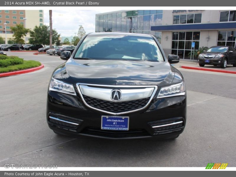 Crystal Black Pearl / Ebony 2014 Acura MDX SH-AWD