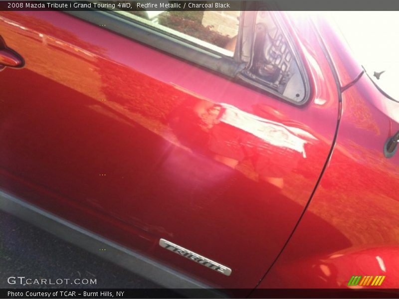 Redfire Metallic / Charcoal Black 2008 Mazda Tribute i Grand Touring 4WD
