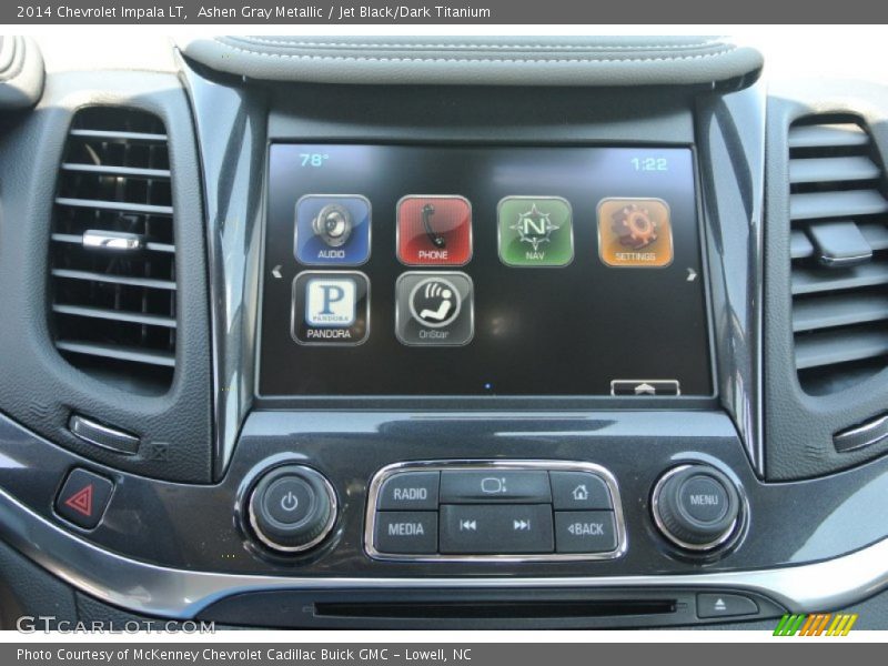 Controls of 2014 Impala LT