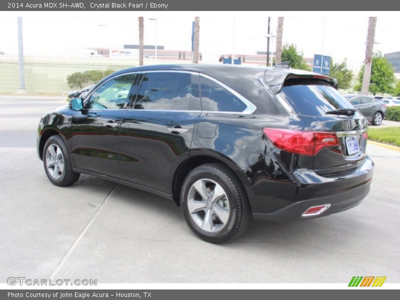 Crystal Black Pearl / Ebony 2014 Acura MDX SH-AWD