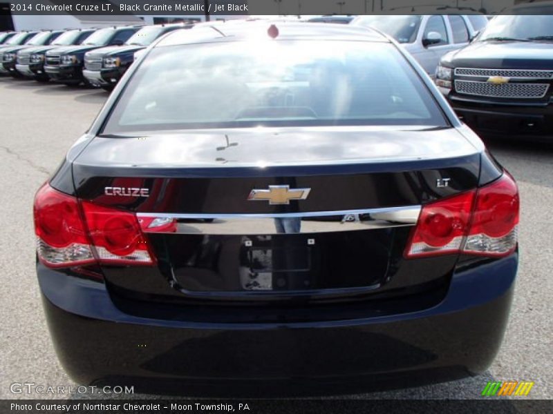 Black Granite Metallic / Jet Black 2014 Chevrolet Cruze LT