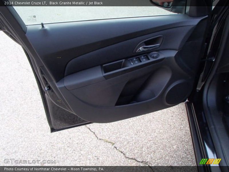 Black Granite Metallic / Jet Black 2014 Chevrolet Cruze LT