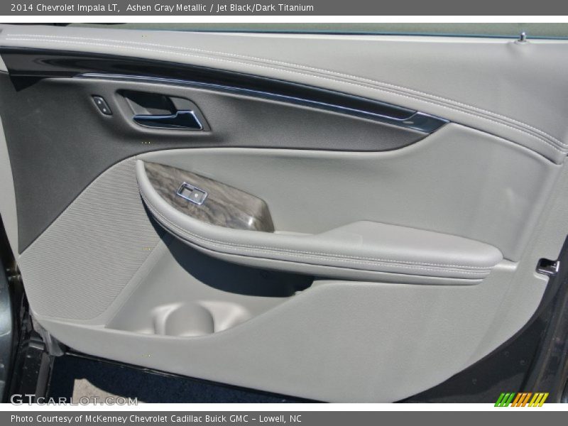 Ashen Gray Metallic / Jet Black/Dark Titanium 2014 Chevrolet Impala LT