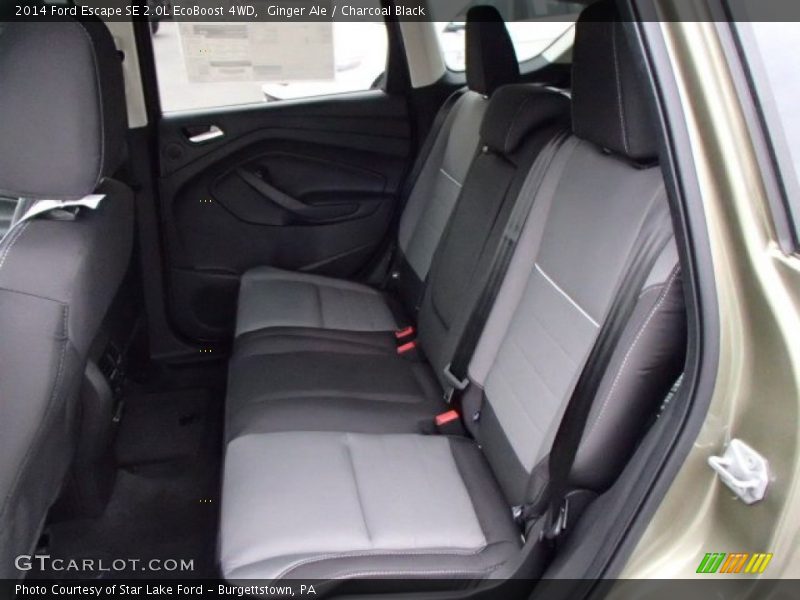 Rear Seat of 2014 Escape SE 2.0L EcoBoost 4WD