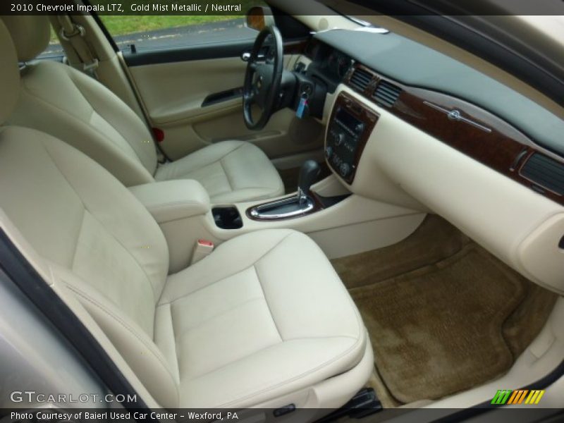 Gold Mist Metallic / Neutral 2010 Chevrolet Impala LTZ