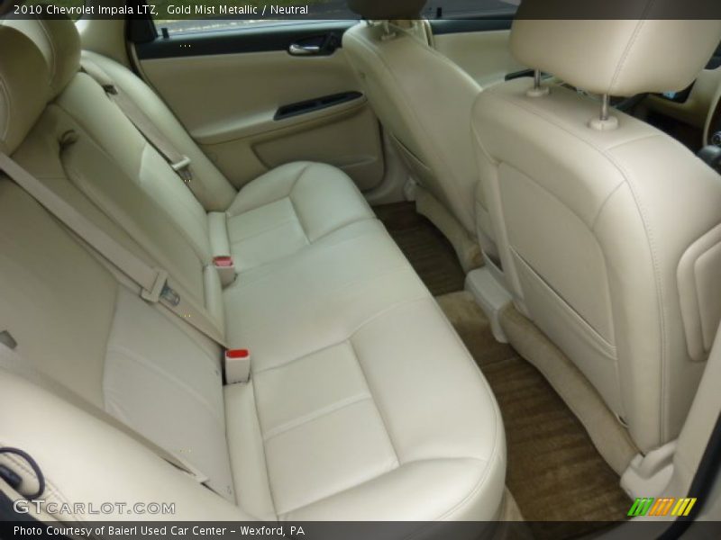 Gold Mist Metallic / Neutral 2010 Chevrolet Impala LTZ