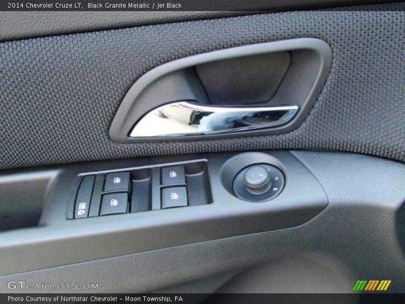 Black Granite Metallic / Jet Black 2014 Chevrolet Cruze LT