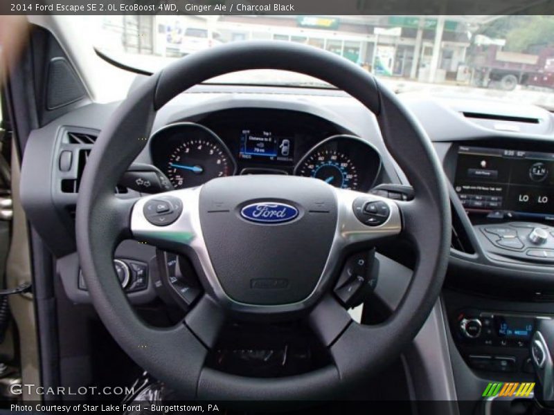  2014 Escape SE 2.0L EcoBoost 4WD Steering Wheel