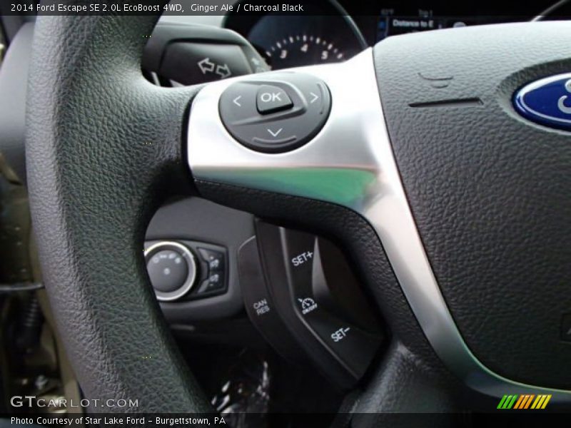 Controls of 2014 Escape SE 2.0L EcoBoost 4WD