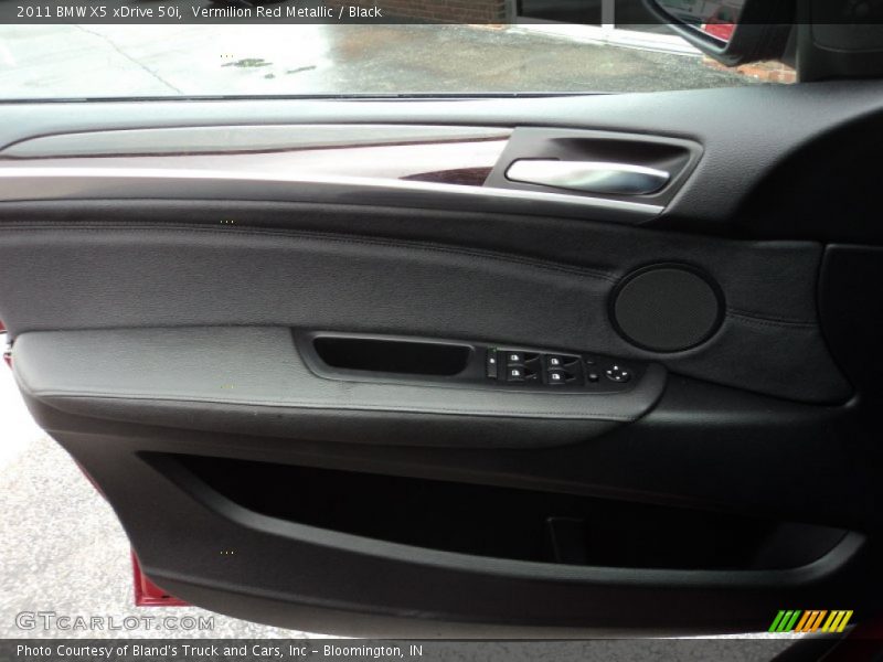 Vermilion Red Metallic / Black 2011 BMW X5 xDrive 50i