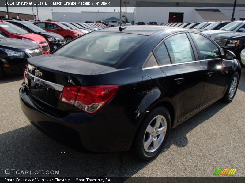 Black Granite Metallic / Jet Black 2014 Chevrolet Cruze LT