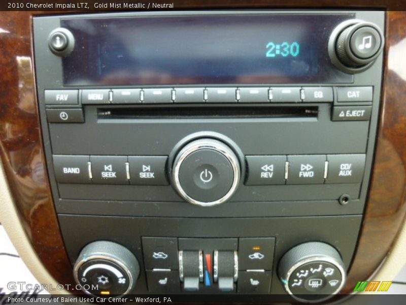 Gold Mist Metallic / Neutral 2010 Chevrolet Impala LTZ