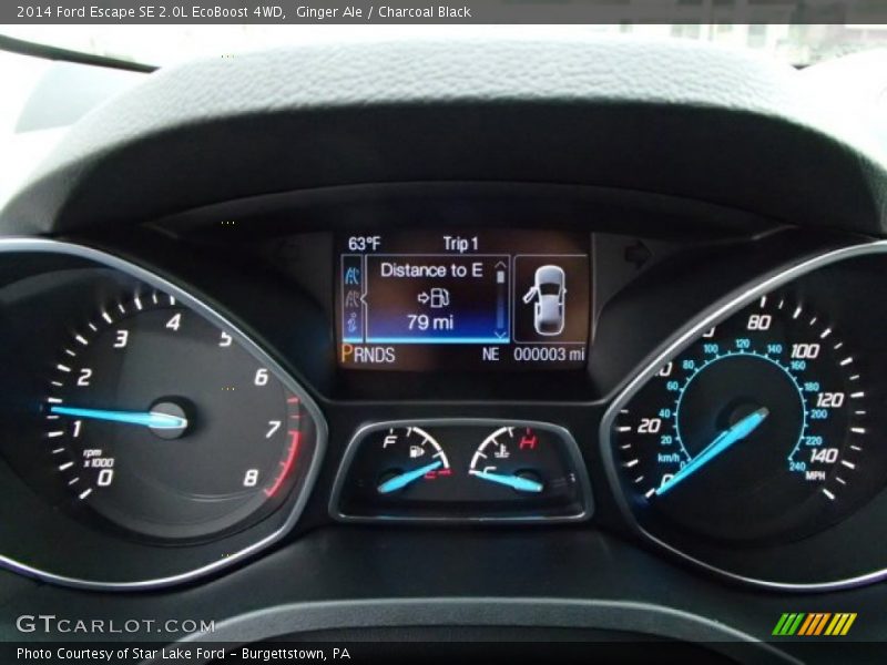 2014 Escape SE 2.0L EcoBoost 4WD SE 2.0L EcoBoost 4WD Gauges