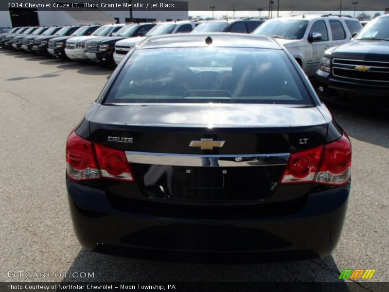 Black Granite Metallic / Jet Black 2014 Chevrolet Cruze LT