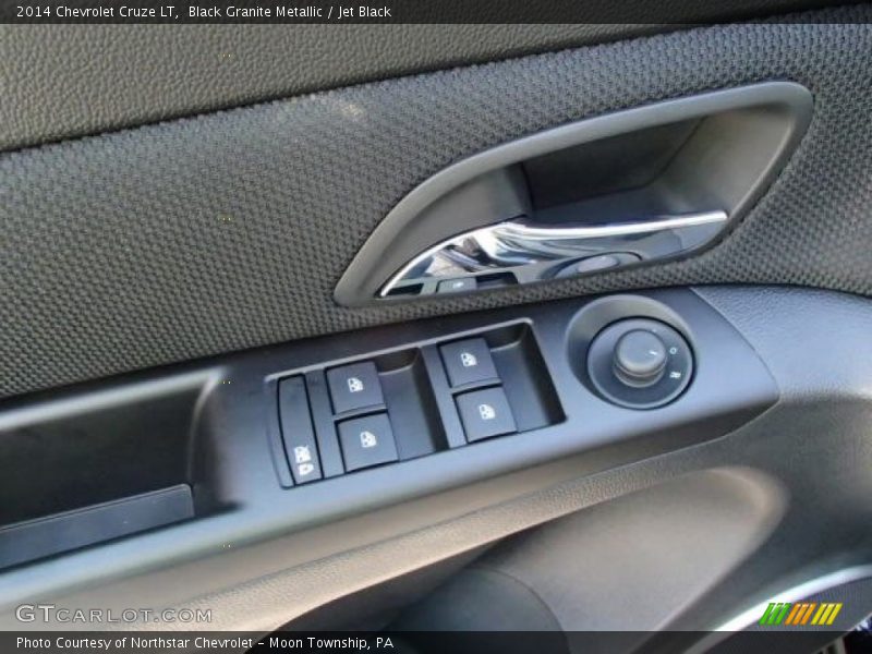 Black Granite Metallic / Jet Black 2014 Chevrolet Cruze LT