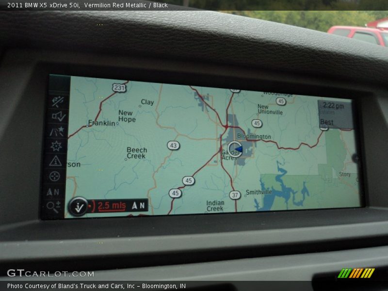 Navigation of 2011 X5 xDrive 50i