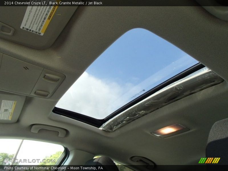 Black Granite Metallic / Jet Black 2014 Chevrolet Cruze LT