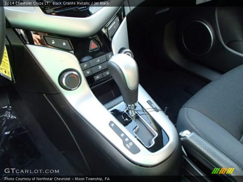 Black Granite Metallic / Jet Black 2014 Chevrolet Cruze LT