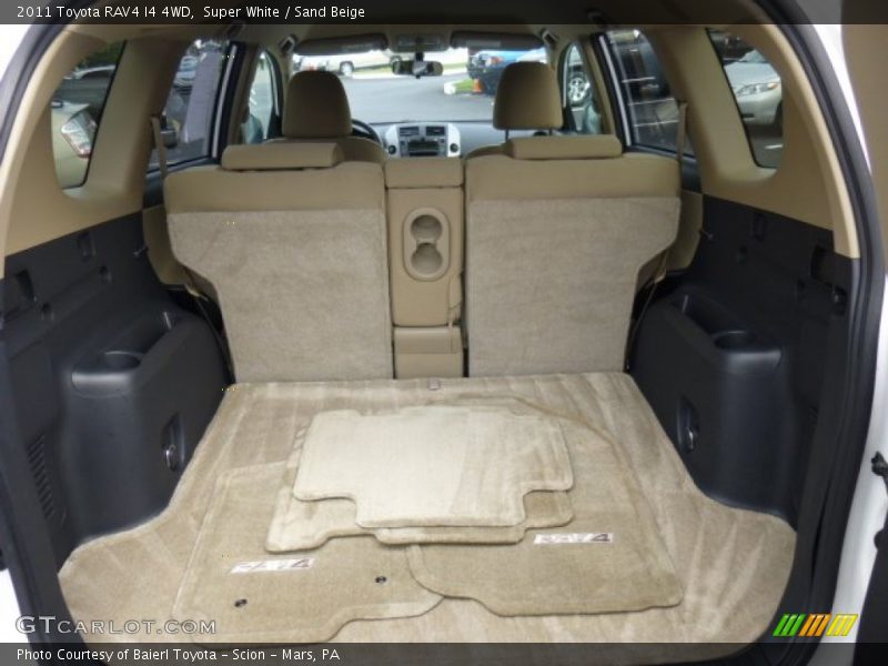 Super White / Sand Beige 2011 Toyota RAV4 I4 4WD