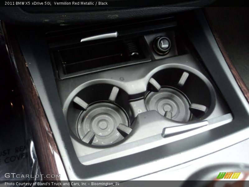 Vermilion Red Metallic / Black 2011 BMW X5 xDrive 50i