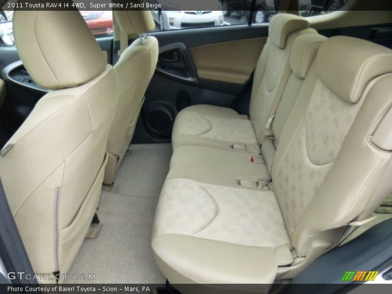 Super White / Sand Beige 2011 Toyota RAV4 I4 4WD