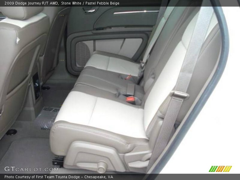 Stone White / Pastel Pebble Beige 2009 Dodge Journey R/T AWD