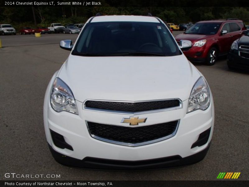Summit White / Jet Black 2014 Chevrolet Equinox LT