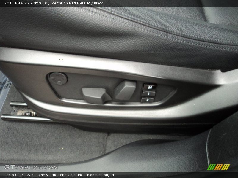 Vermilion Red Metallic / Black 2011 BMW X5 xDrive 50i