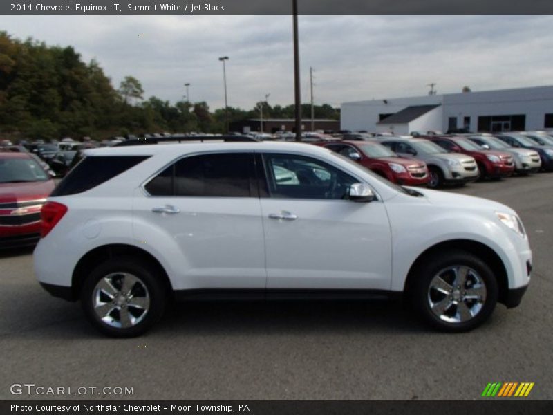 Summit White / Jet Black 2014 Chevrolet Equinox LT