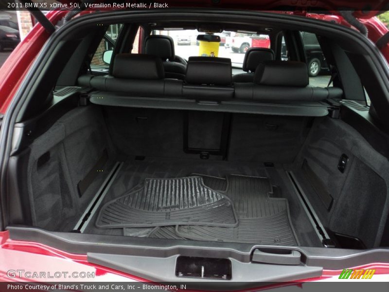 Vermilion Red Metallic / Black 2011 BMW X5 xDrive 50i