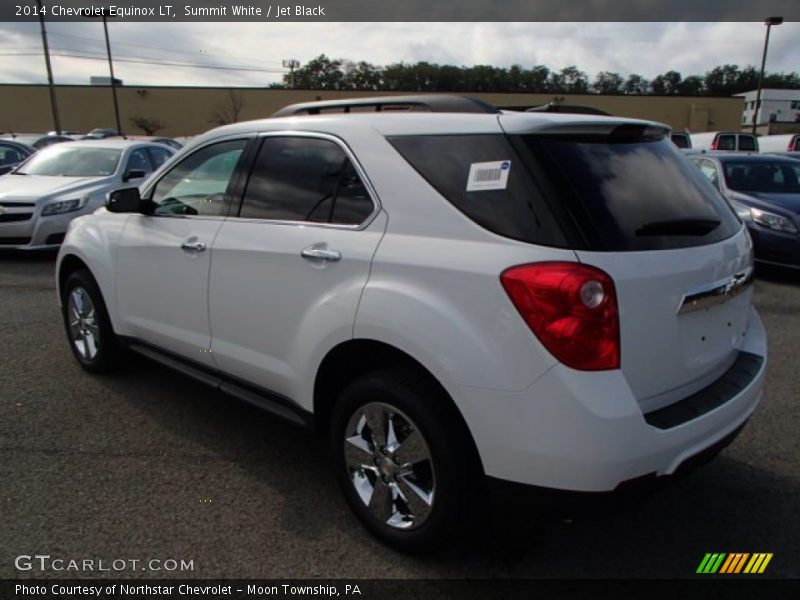 Summit White / Jet Black 2014 Chevrolet Equinox LT
