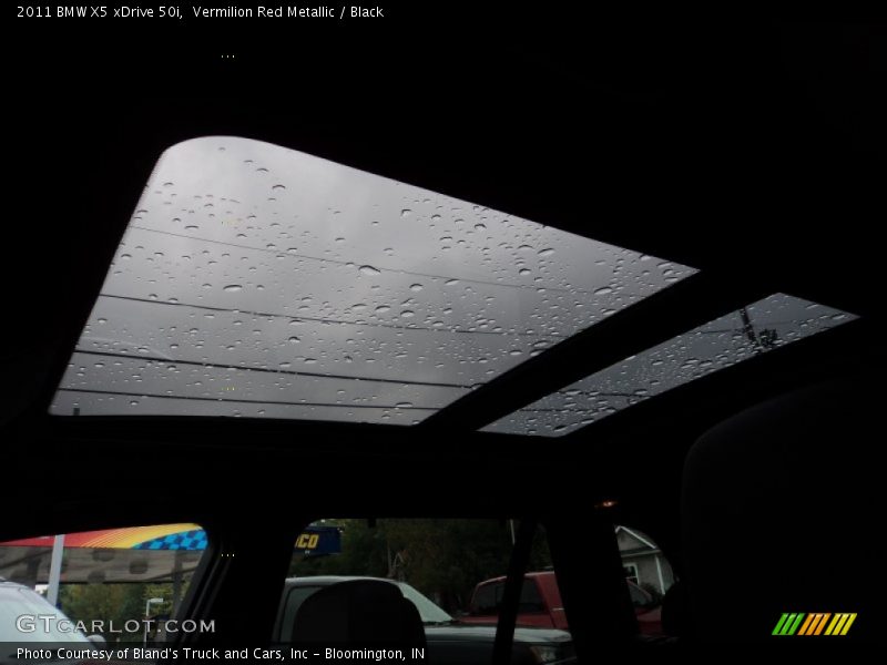 Vermilion Red Metallic / Black 2011 BMW X5 xDrive 50i
